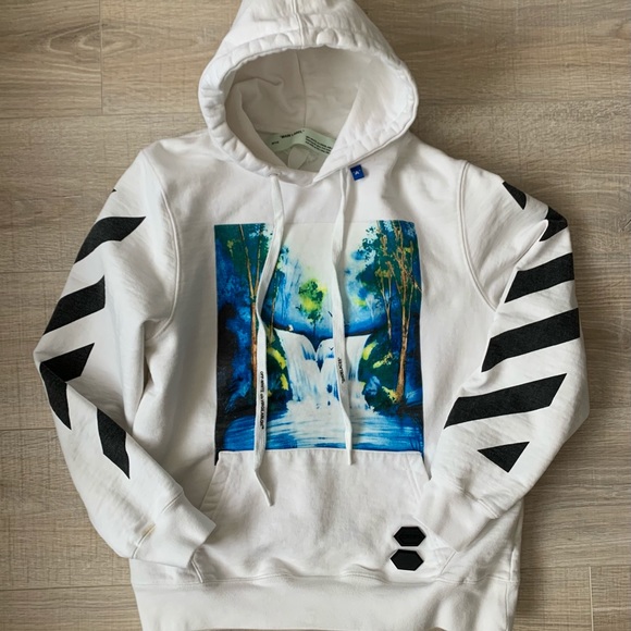 Off White Waterfall Hoodie 